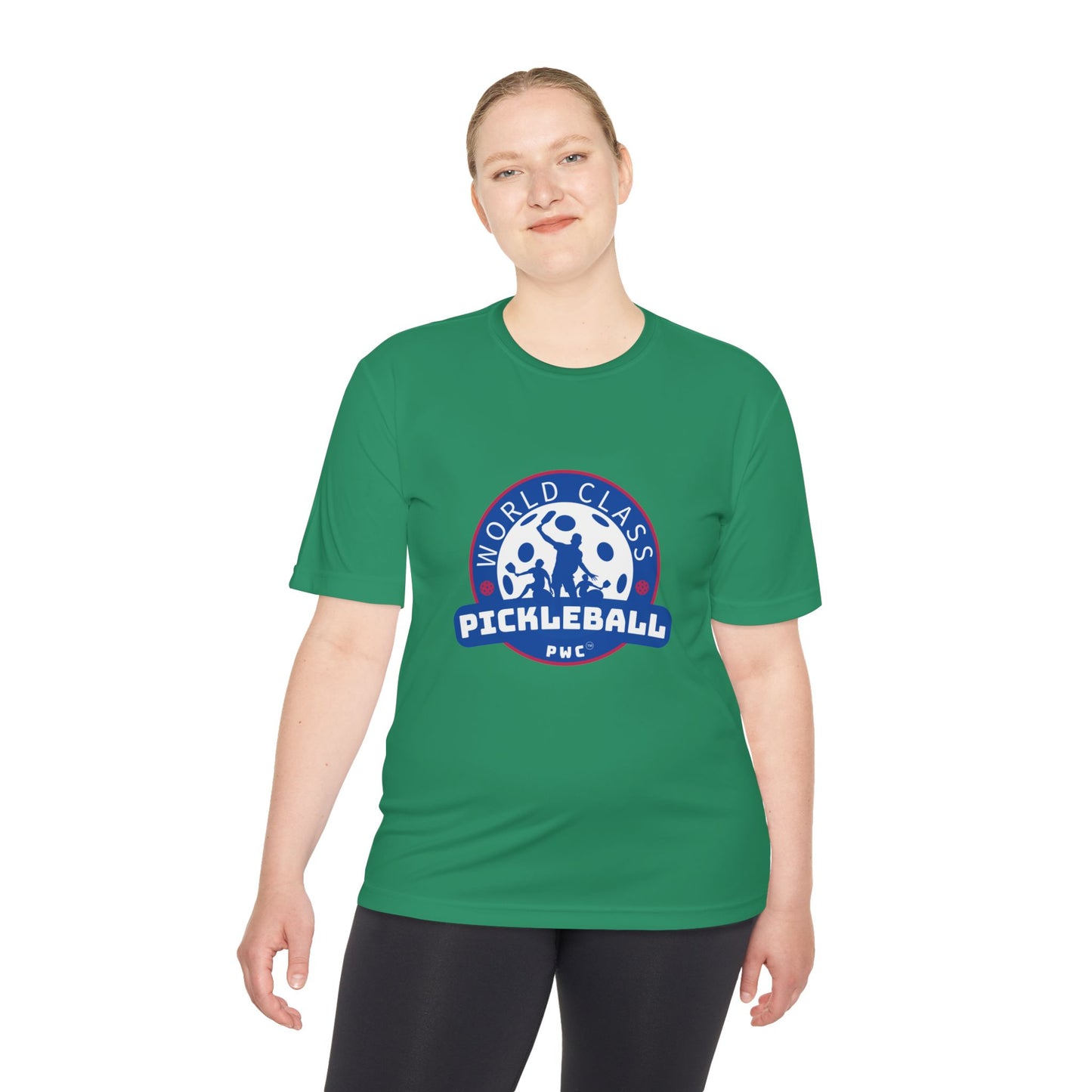 Pickleball World Class Performance Tee – Moisture-Wicking Athletic Shirt for On & Off the Court