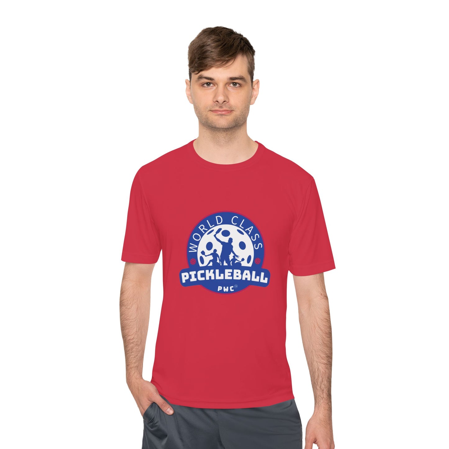 Pickleball World Class Performance Tee – Moisture-Wicking Athletic Shirt for On & Off the Court