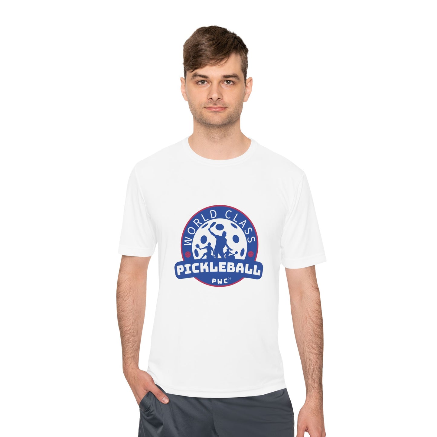 Pickleball World Class Performance Tee – Moisture-Wicking Athletic Shirt for On & Off the Court