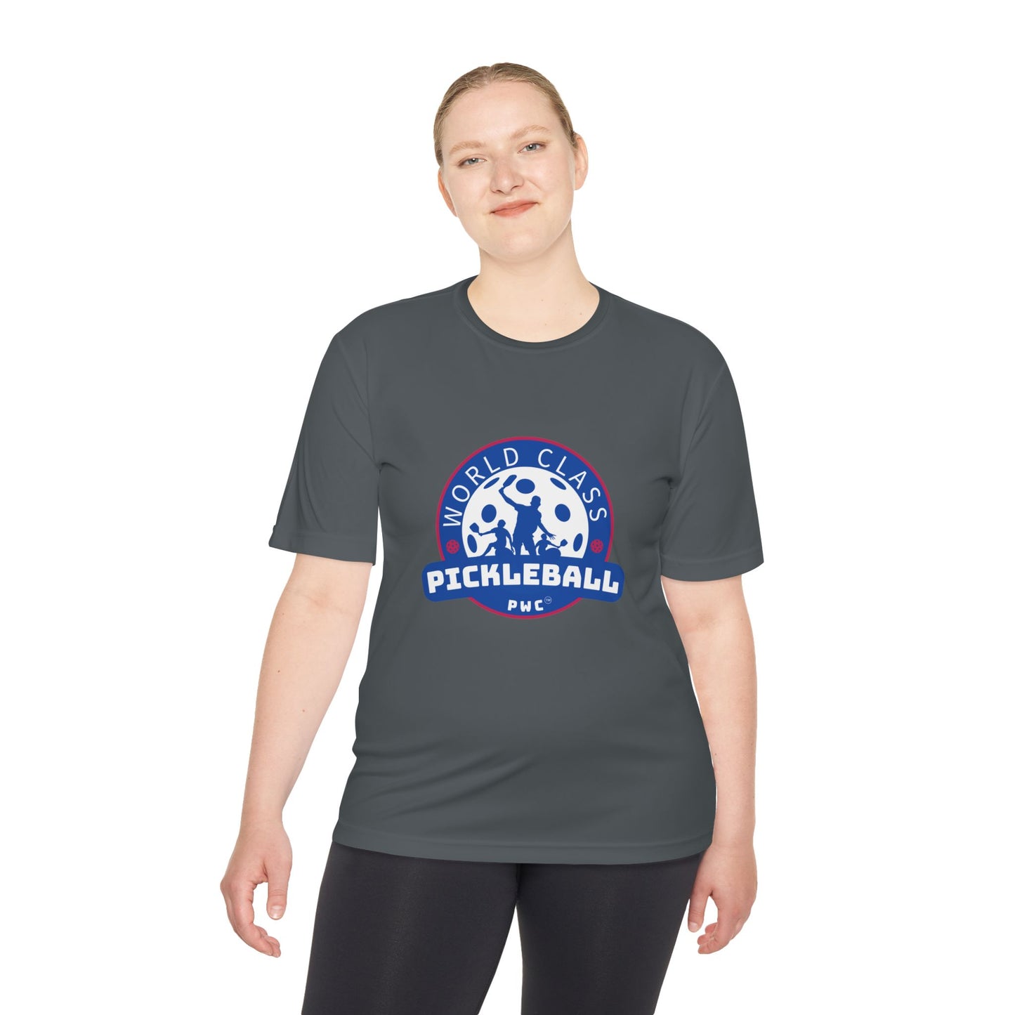 Pickleball World Class Performance Tee – Moisture-Wicking Athletic Shirt for On & Off the Court