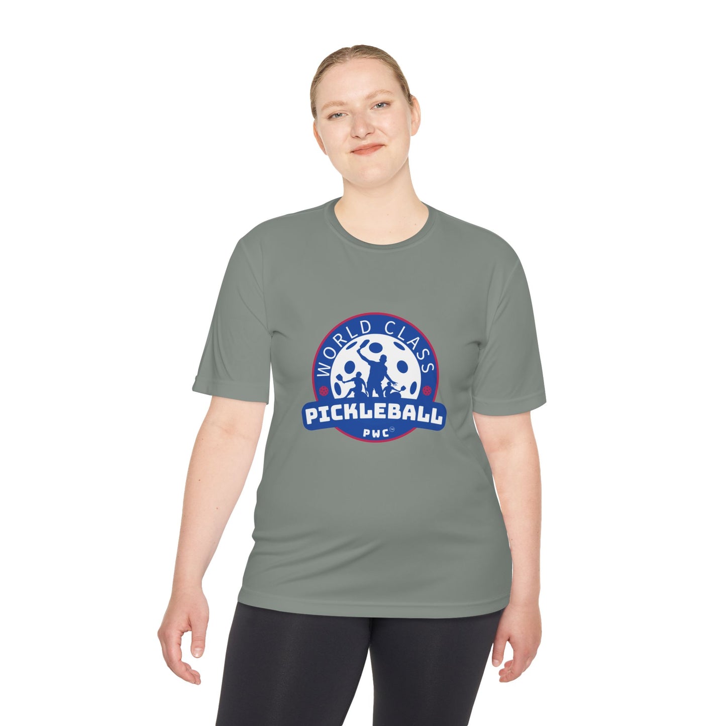 Pickleball World Class Performance Tee – Moisture-Wicking Athletic Shirt for On & Off the Court