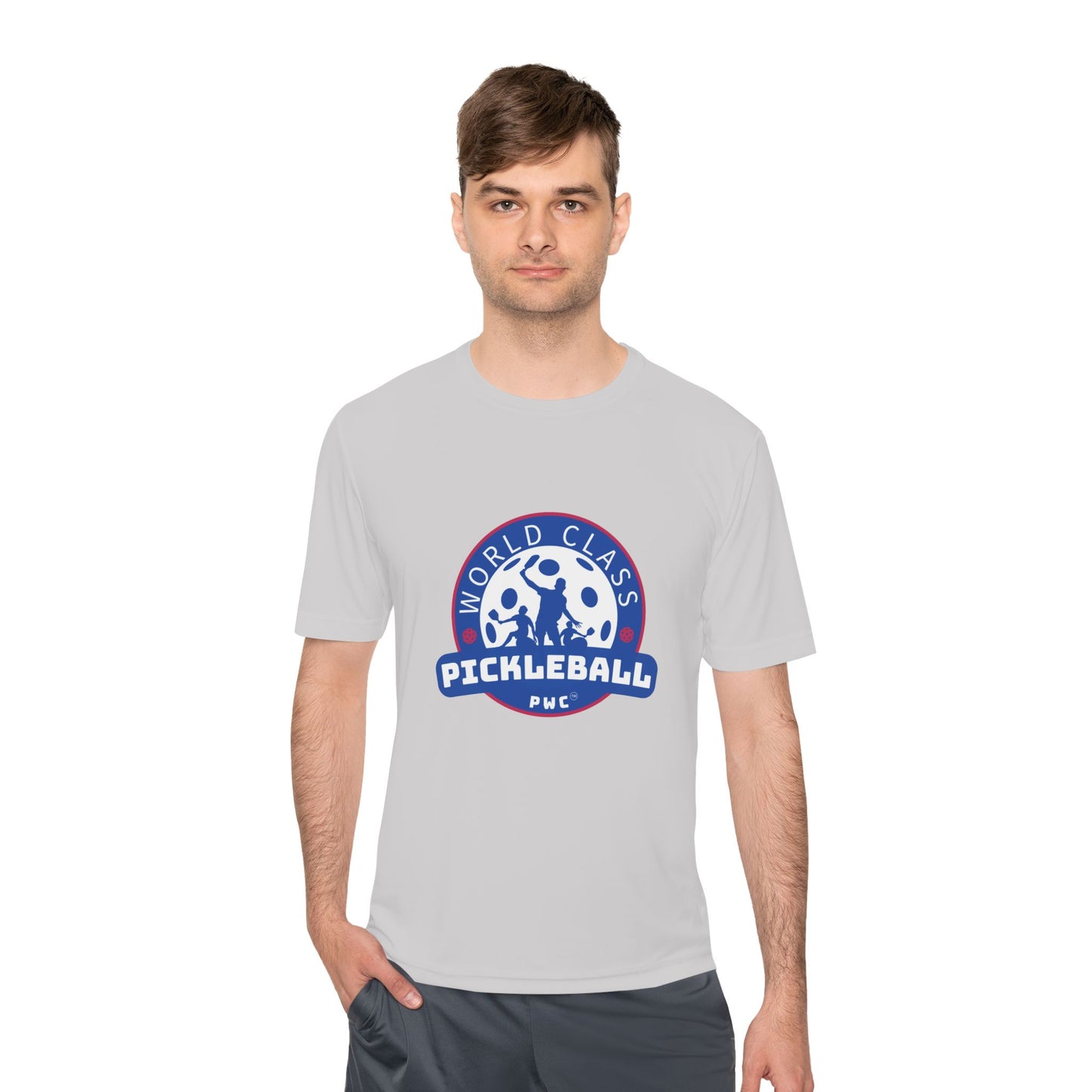 Pickleball World Class Performance Tee – Moisture-Wicking Athletic Shirt for On & Off the Court