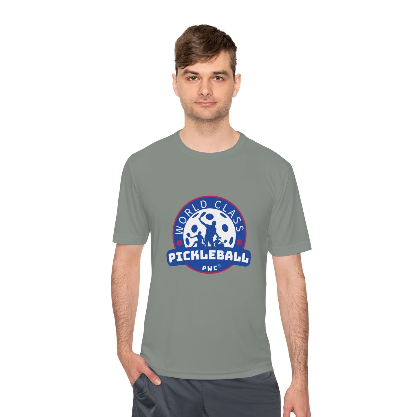 Pickleball World Class Performance Tee – Moisture-Wicking Athletic Shirt for On & Off the Court
