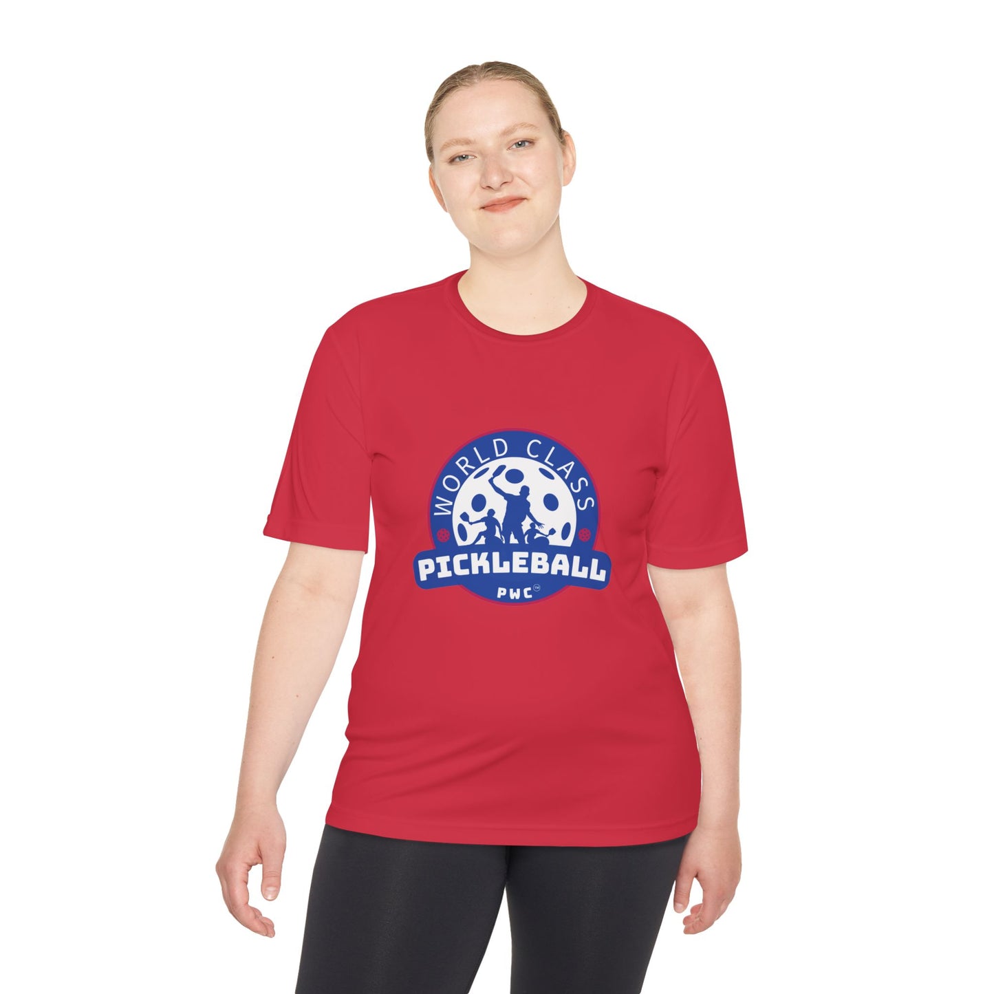 Pickleball World Class Performance Tee – Moisture-Wicking Athletic Shirt for On & Off the Court