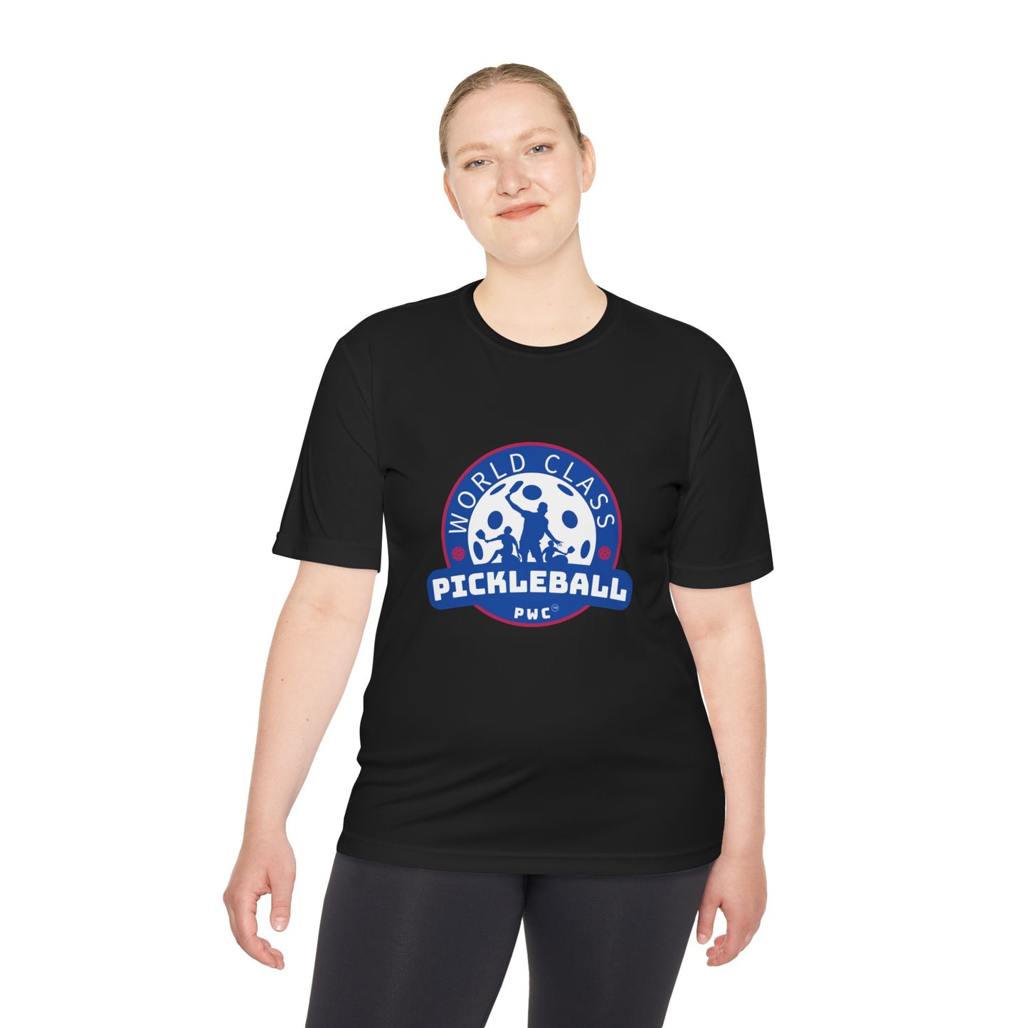 Pickleball World Class Performance Tee – Moisture-Wicking Athletic Shirt for On & Off the Court