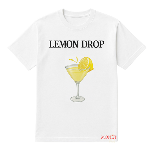 LEMON DROP WHITE TEE
