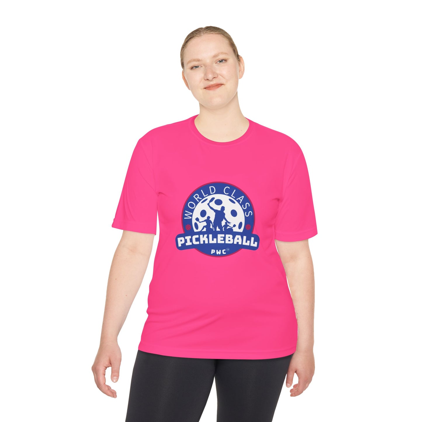 Pickleball World Class Performance Tee – Moisture-Wicking Athletic Shirt for On & Off the Court