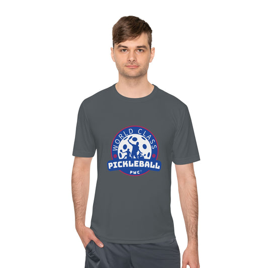 Pickleball World Class Performance Tee – Moisture-Wicking Athletic Shirt for On & Off the Court