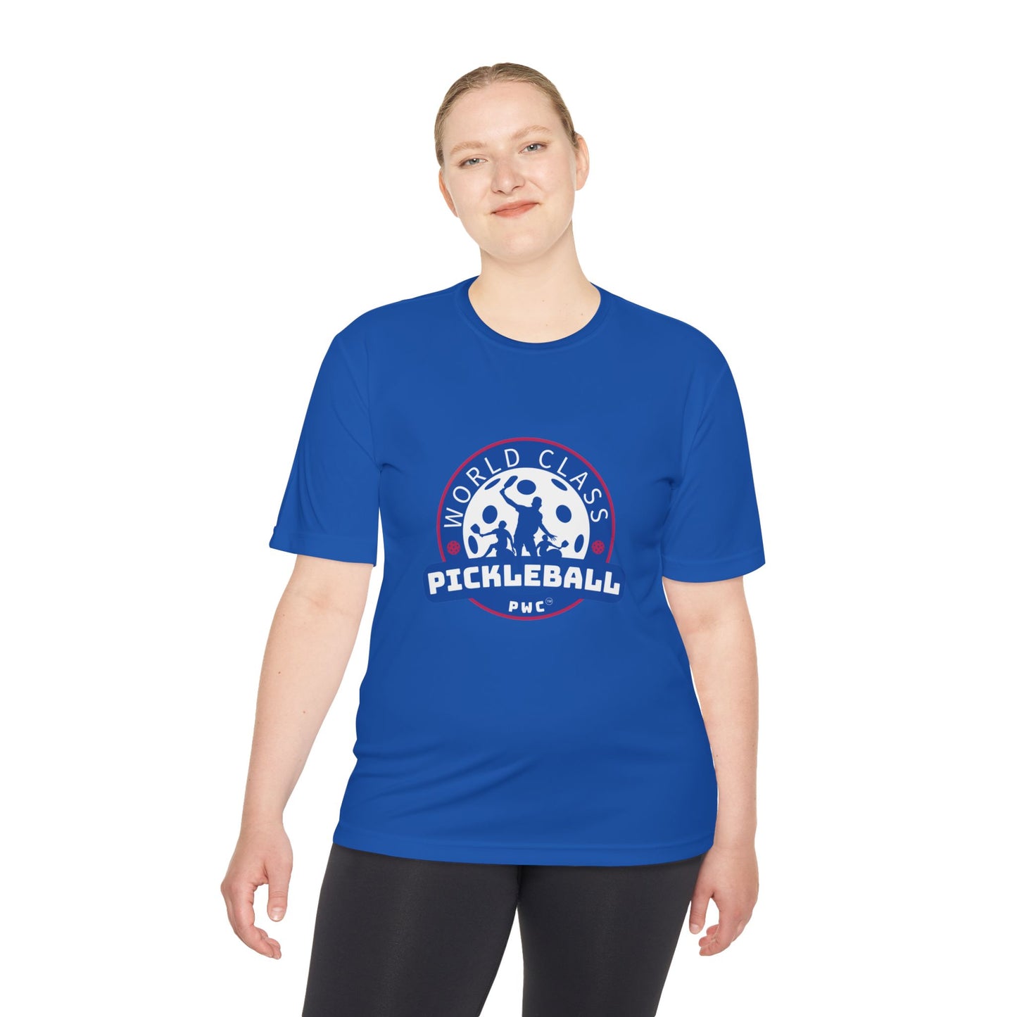 Pickleball World Class Performance Tee – Moisture-Wicking Athletic Shirt for On & Off the Court